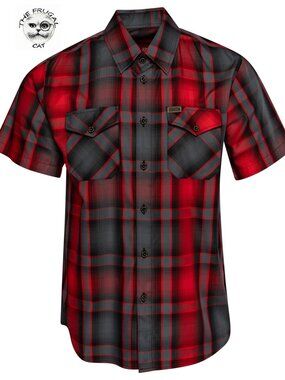 DIXXON FLANNEL - CANDY FLAKE Bamboo S/S Shirt - Men's Large
